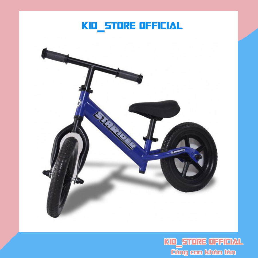 Xe thăng bằng Starider Little màu xanh, xe đạp thăng bằng, xe chòi chân cho bé vận động