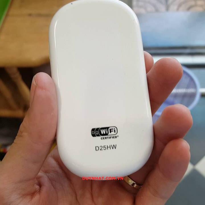 Cục phát wifi cầm tay mini, thiết kế nhỏ gọn cực tiện ích- Phát sóng wifi bằng sim điện thoại EMOBILE D25HW chuyên dùng cho du lịch trong nước và quốc tế-SIÊU TIẾT KIỆM CHI PHí cho nhiều người dùng wifi cùng lúc-Rinh ngay QUÀ KHỦNG khi mua hàng