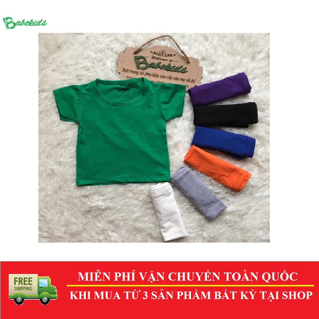 Combo 3 áo phông cho bé trai bé gái từ 7-25kg