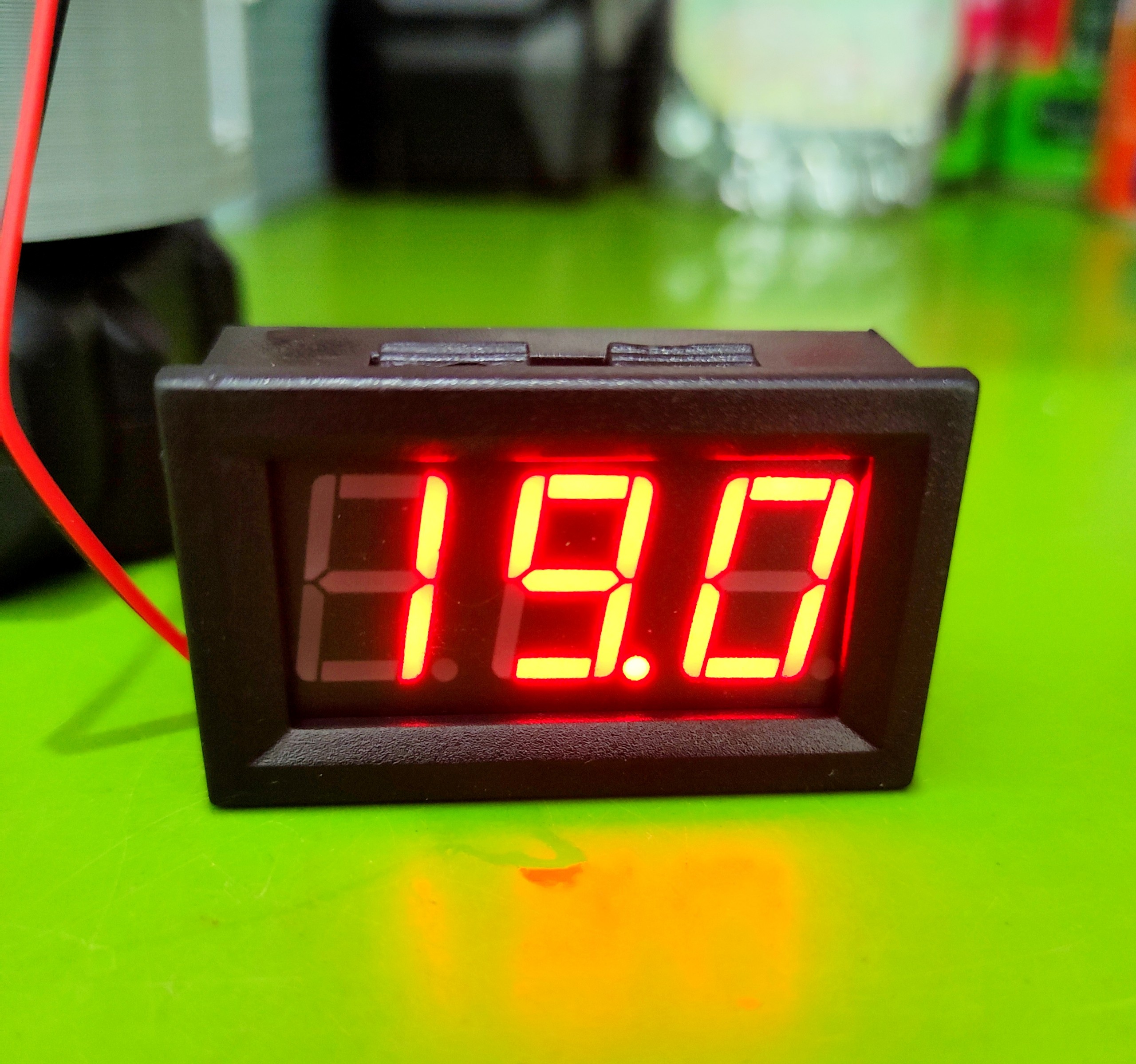 Vôn kế led 0.56 inch, Đồng Hồ Led Báo vôn DC 4.5V ~ 30V DC màu đỏ