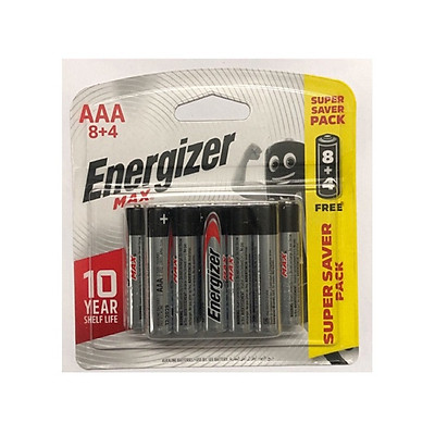 Pin Max 8+4 viên Energizer