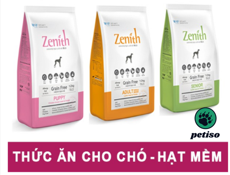 Thức ăn cho chó - Hạt mềm Zenith - Rất thơm ngon và bổ dưỡng