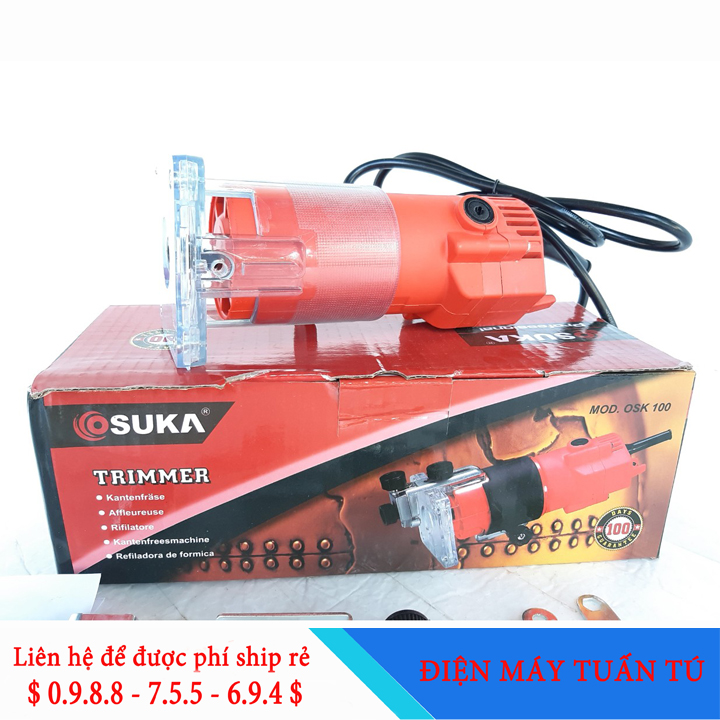 Máy phay Alu - Máy Phay gỗ 6.35mm OSUKA Nhật Bản - 100% dây đồng chịu nhiệt