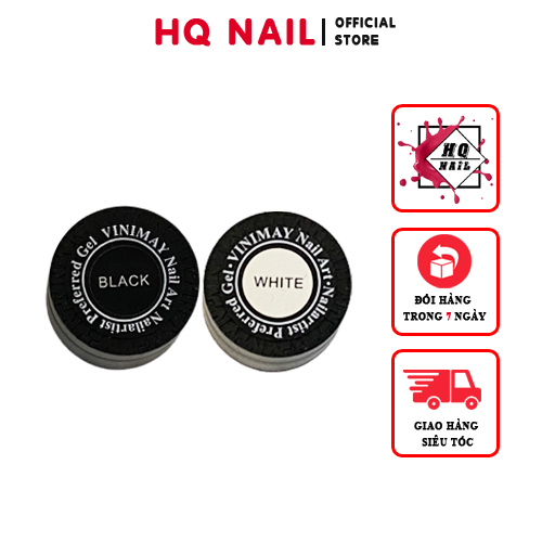 Gel nhện nhũ viền Vinimay làm viền cực nét cho bộ nail xinh