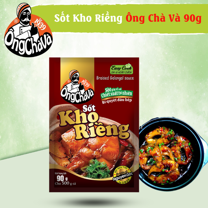 Sốt kho riềng ông chà và 90gr