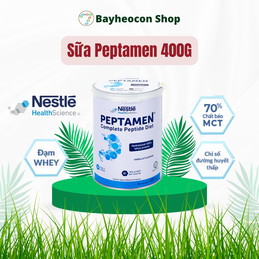 Sản phẩm dinh dưỡng y học Nestlé Peptamen 400g
