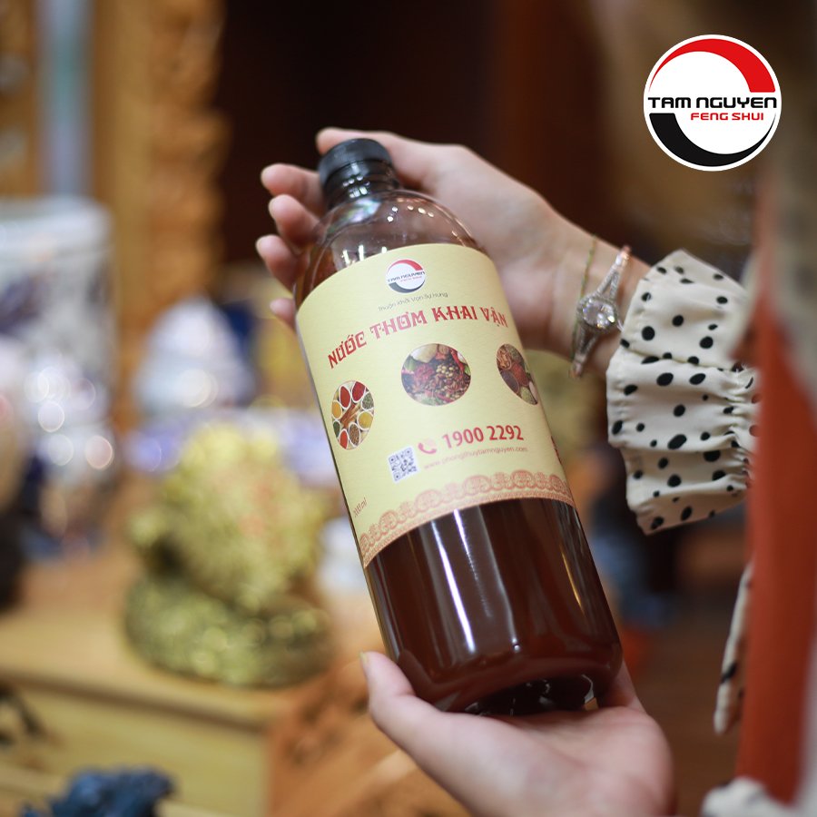 Nước thơm khai vận - Phong thủy Tam Nguyên