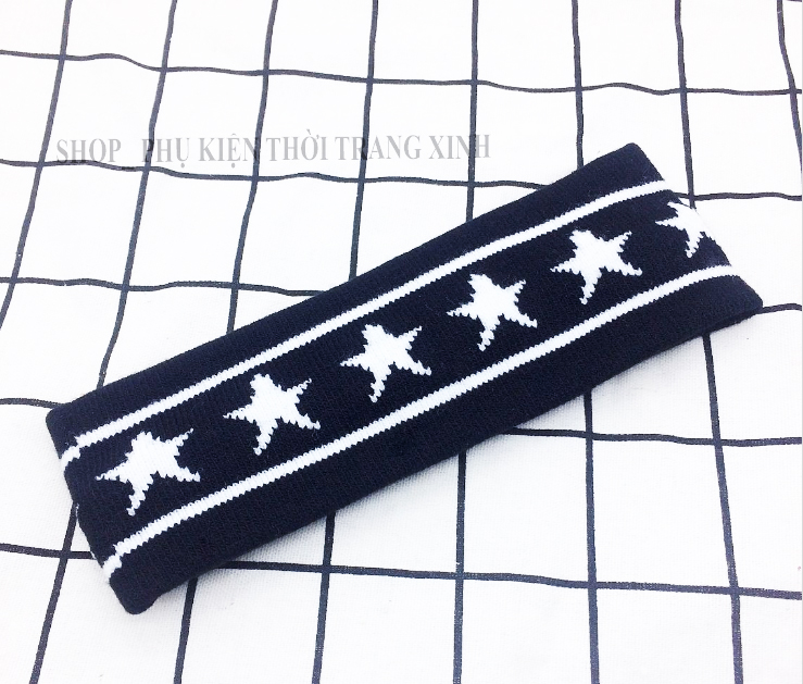 Băng đô thể thao băng đô nam băng đô Hiphop gym yoga băng đô BTS ban nhạc Luhan băng đô len bản lớn