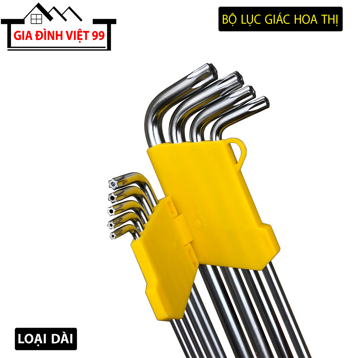 Bộ lục giác hoa thị 9 chi tiết, bộ lục giác hoa khế đẹp, Lục giác đầu bông, bộ siết ốc