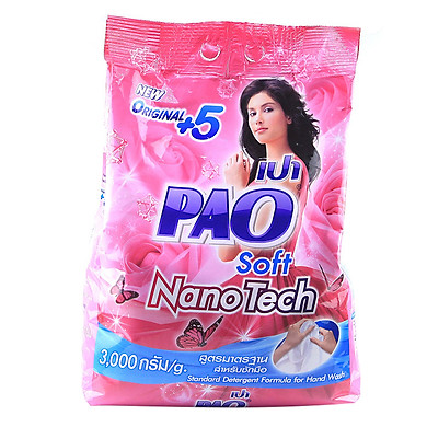 [HCM]Bột Giặt Pao 2.7 kg Thái Lan (Màu Hồng)