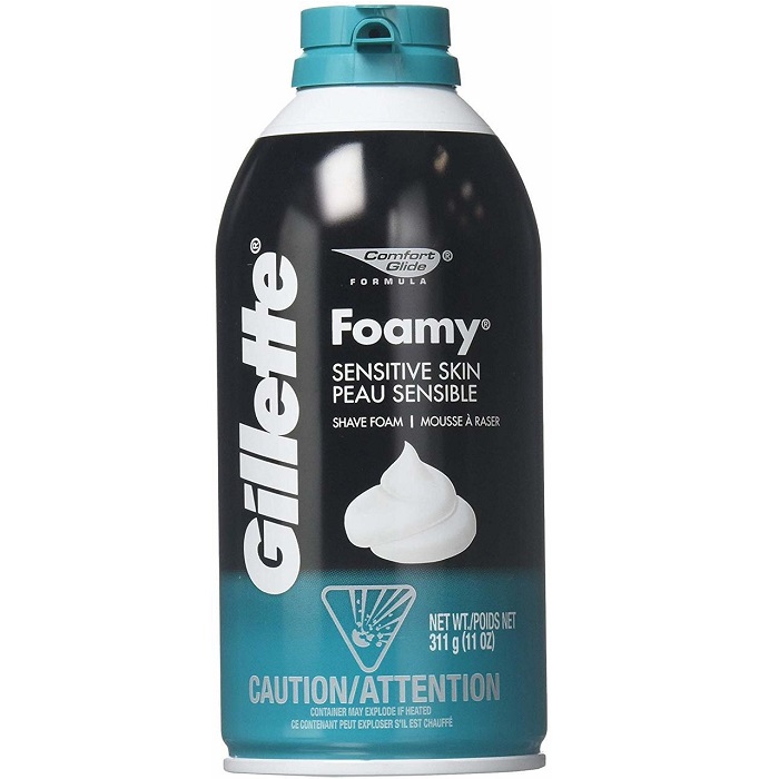 Bọt cạo râu Gillette Foamy cho da nhạy cảm 311g