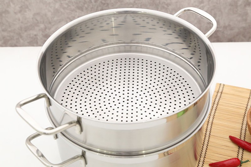 Ngăn xửng hấp inox 24cm+26cm