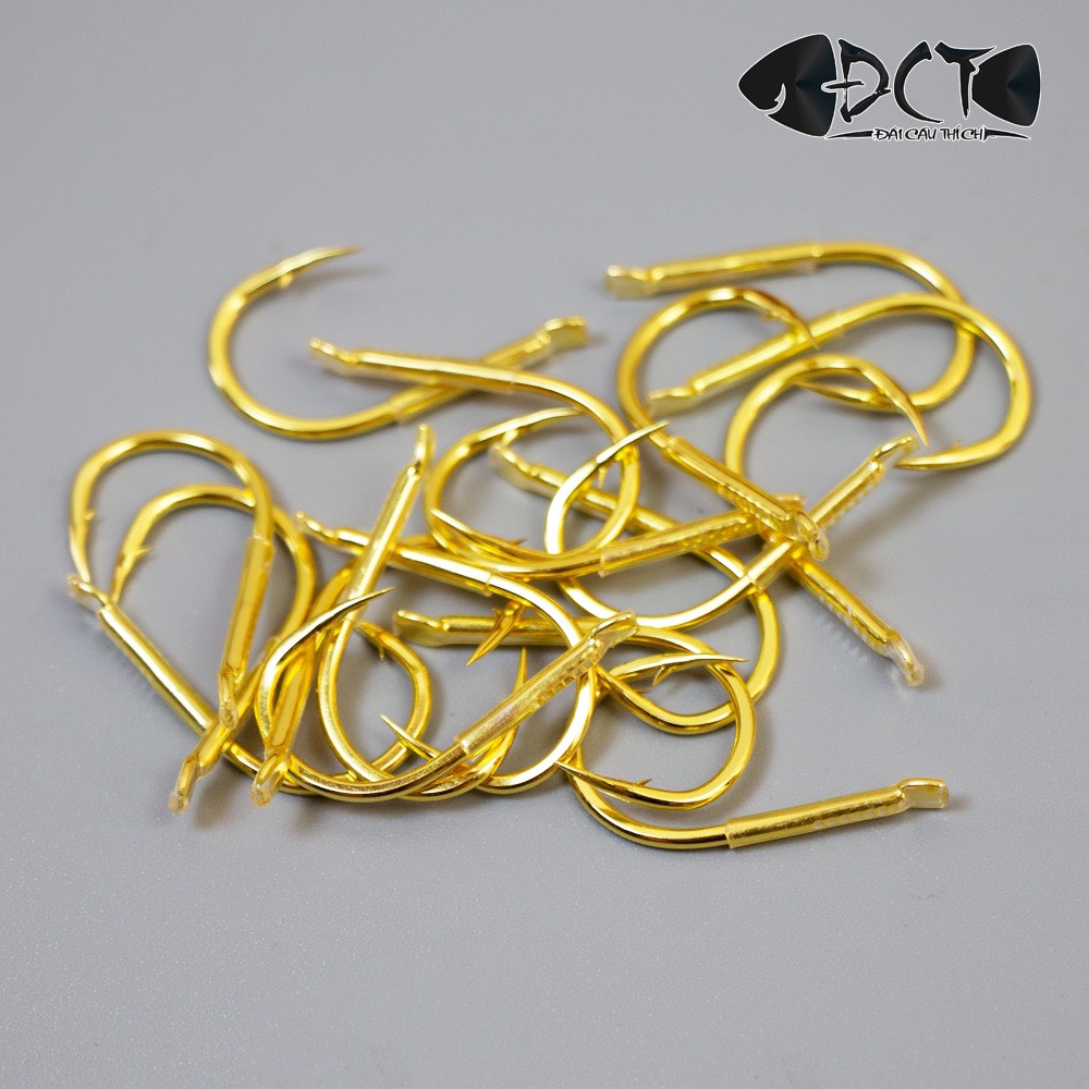 Lưỡi săn hàng Huỳnh Vương , màu vàng sang trọng , Nhẹ và Cứng , chống oải , lưỡi Vênh 15 độ