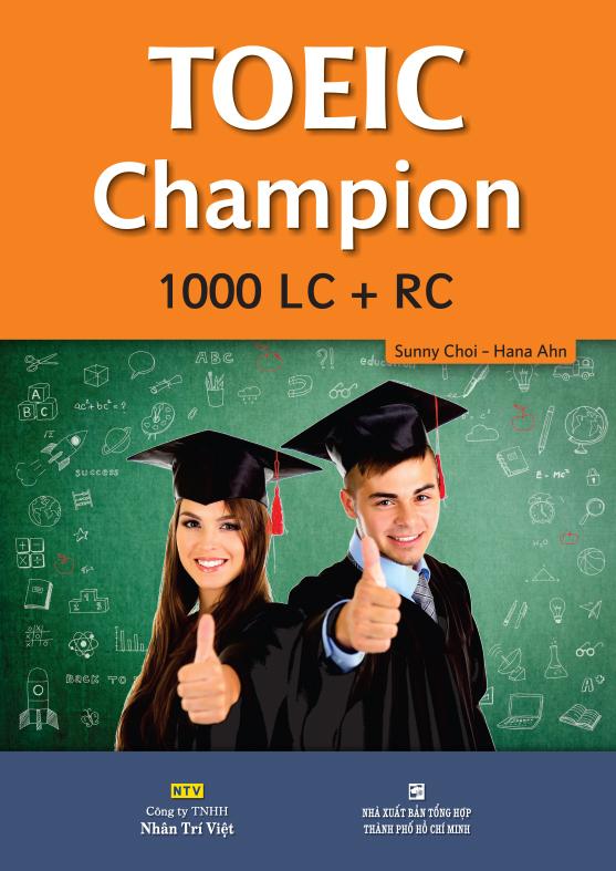 Toeic champion 1000 lc + rc