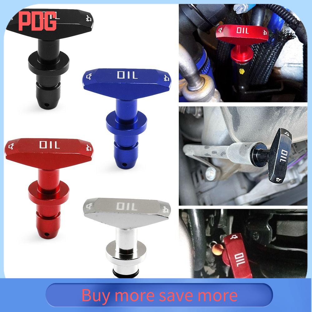 PDG Phổ thông Cho Ford Trang trí sửa đổi Chống ăn mòn Hợp kim nhôm Thay thế ô tô Tay kéo que thăm dầu ô tô Tay kéo dầu động cơ