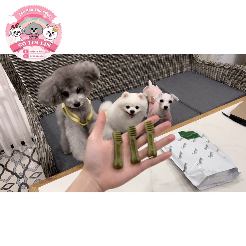 Xương gặm Greenies cho cún 2-7kg bán lẻ cây