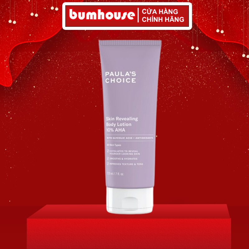 Kem dưỡng thể 10% aha paula's choice resist skin revealing body lotion with 10% aha