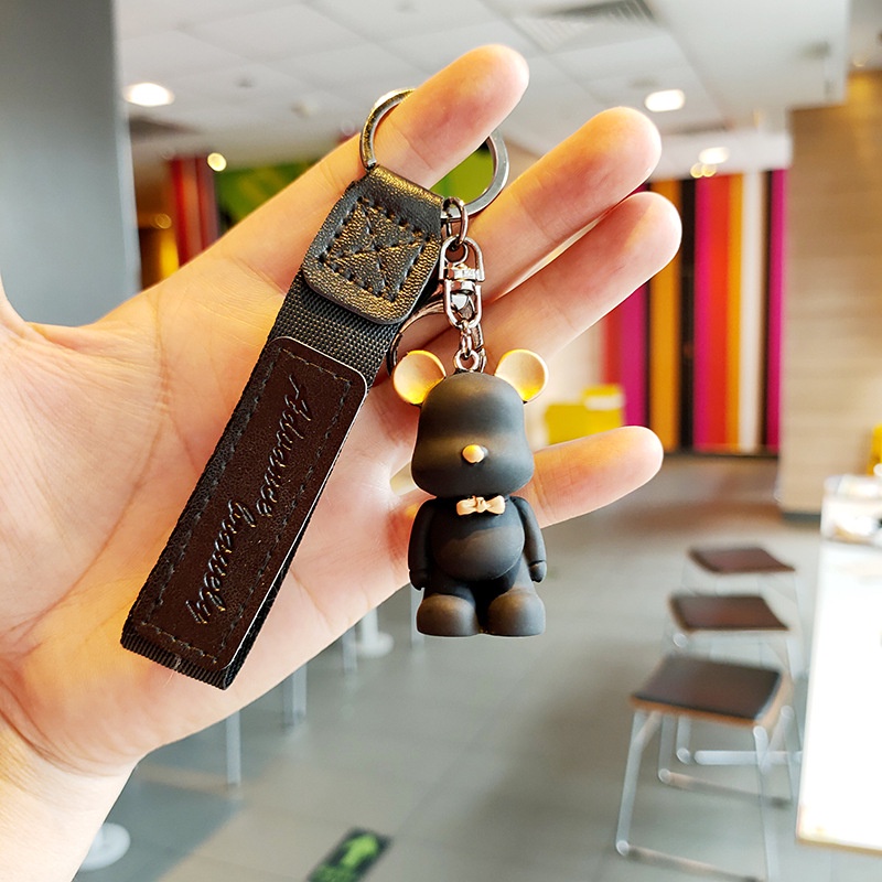 Móc khóa gấu bear brick đáng yêu - BullHouse.store