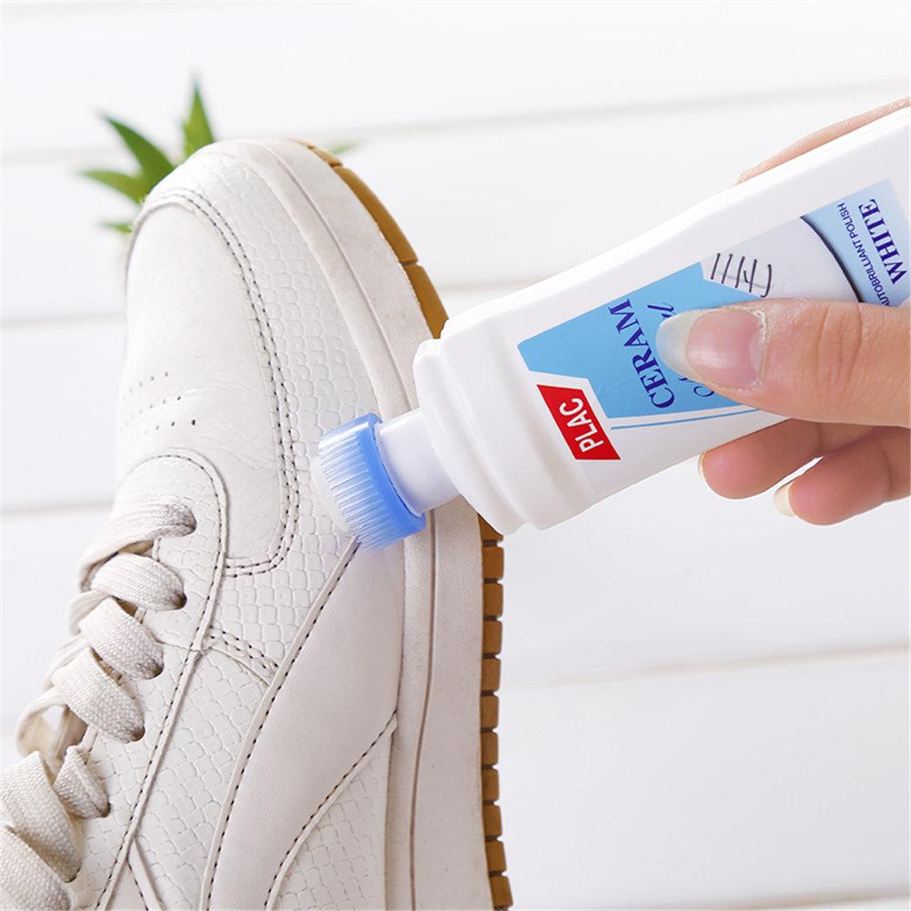 Chai xịt tẩy trắng giày dép túi xách Plac - Loại có đầu Chà -  dung dịch vệ sinh túi xách, Nước Lau Giày, Túi Xách Plac Thần Thánh - Đầu Cọ, chai tẩy trắng giày dep / làm sạch túi xách/ tẩy ố giày dép túi xách