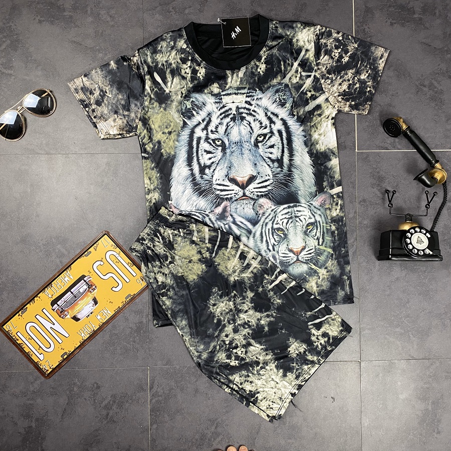 Bộ quần áo nam Họa Tiết Hổ 3D - Chất Liệu Thun Lạnh Cao Cấp - Đủ Size - Ảnh Chụp Thật - BN39 - Bộ Thun Nam VN