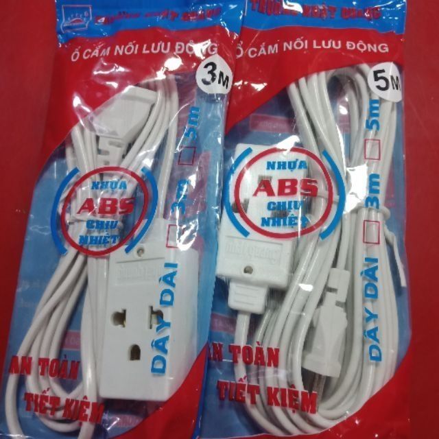 Ổ cắm nối lưu động Trường Nhật Quang 5m dây