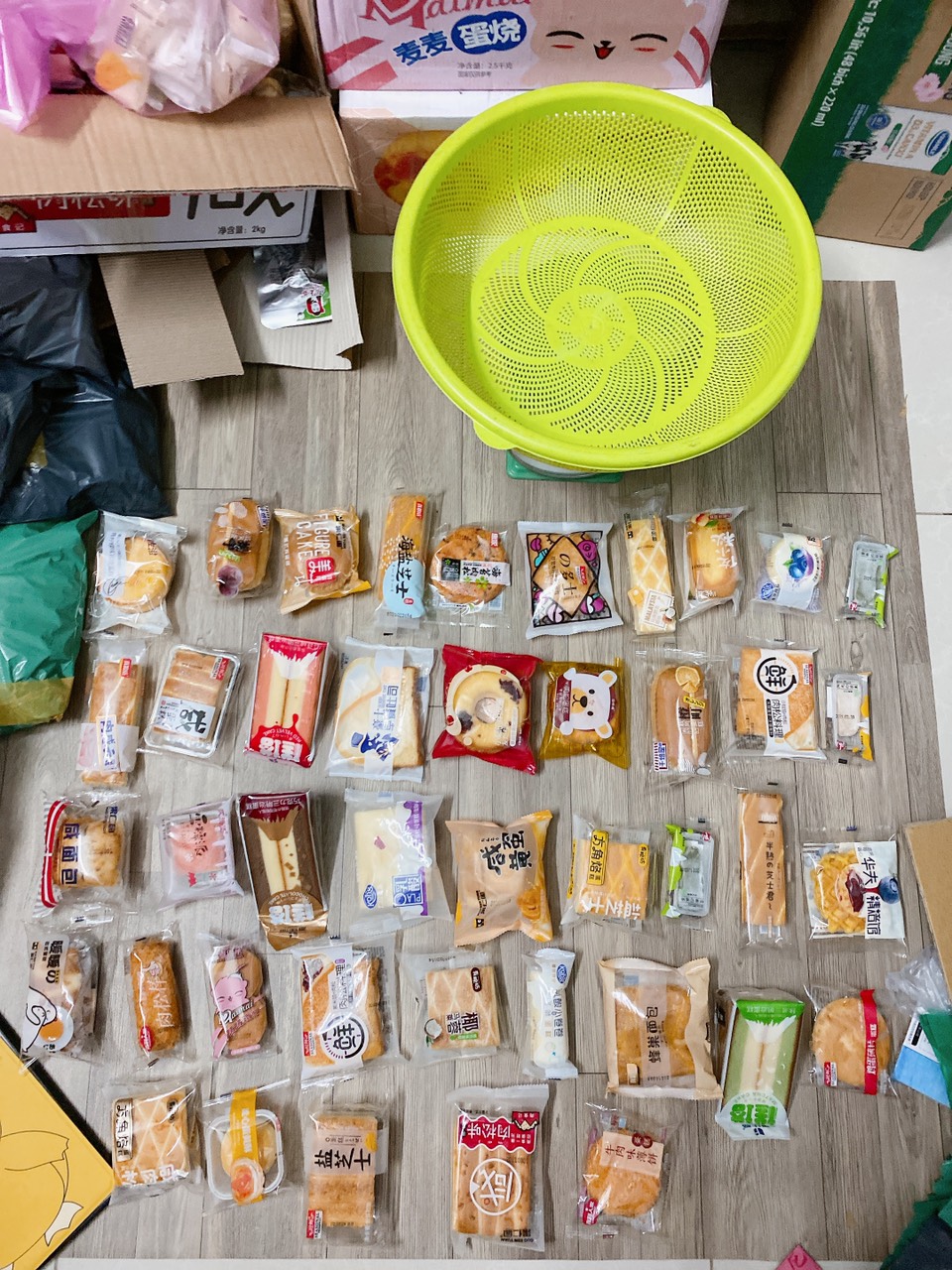 Bánh mix đài loan 1kg được lựa vị