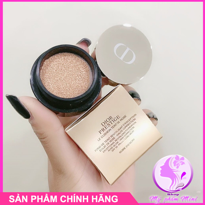 Phấn nước cao cấp mini size Prestige Le Cushion Teint de Rose 4gr - MyphamMinisize