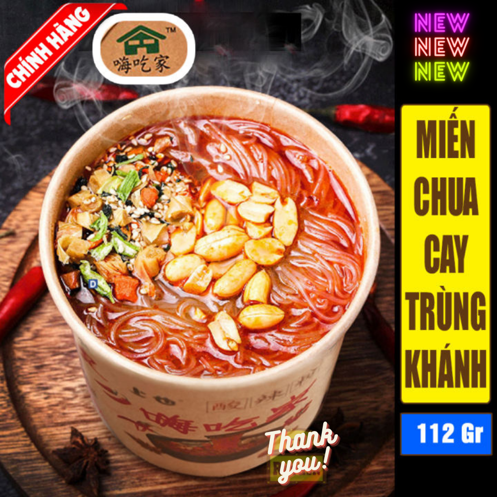 Miến Lạnh Chua Cay Trùng Khánh Có Rau Có Lạc Vị Cay Tê Tê Vạn Người Mê