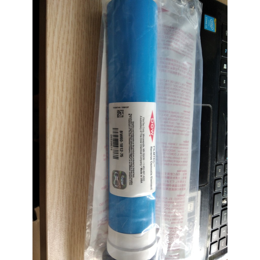 Lõi lọc nước số 4 màng RO Dow Filmtec 10 lít/h (xanh) 150, cam kết sản phẩm đúng mô tả, chất lượng đảm bảo, an toàn cho người sử dụng