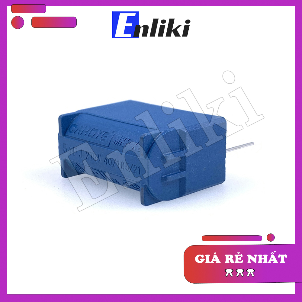 Tụ 5uf bếp từ cahoye 275vac 400vdc