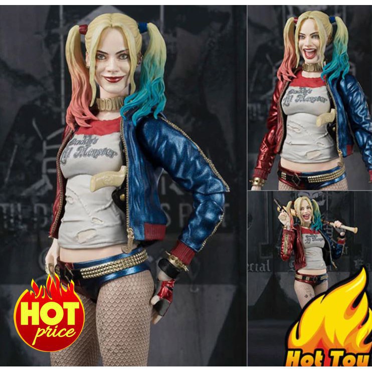🌟giá hủy diệt🌟 mô hình harley quinn suicide squad shf - s.h. figuarts full box