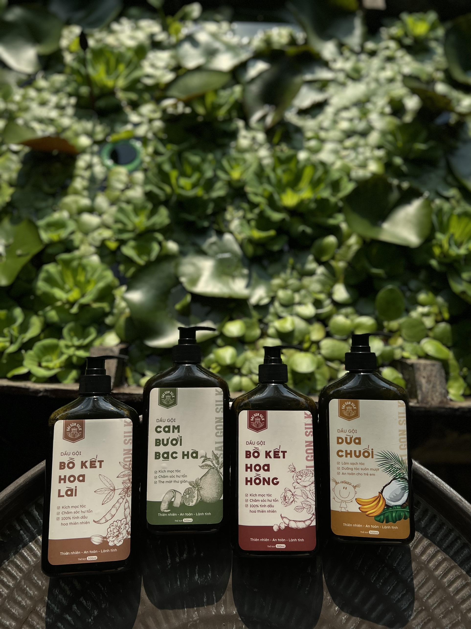 Dầu gội thảo dược saigonsilk 500ml