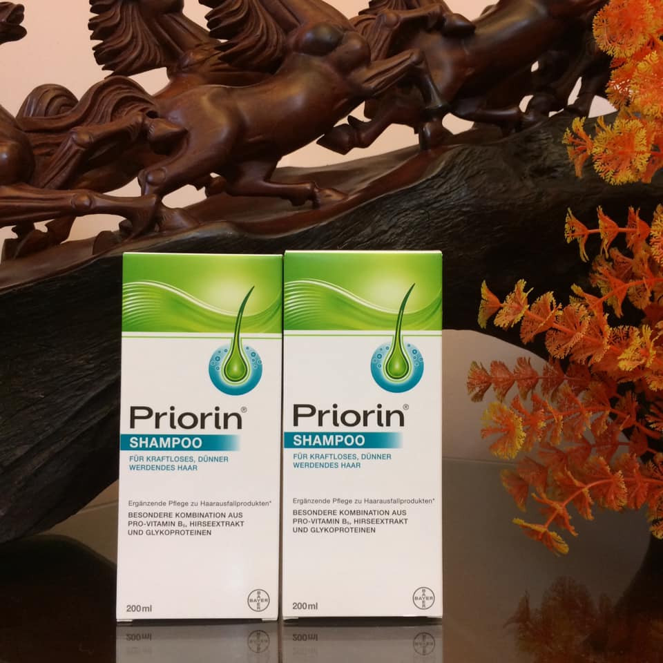 Dầu gội đặc trị chống rụng tóc priorin shampoo chăm sóc cho mái tóc mỏng 200 ml hàng đức
