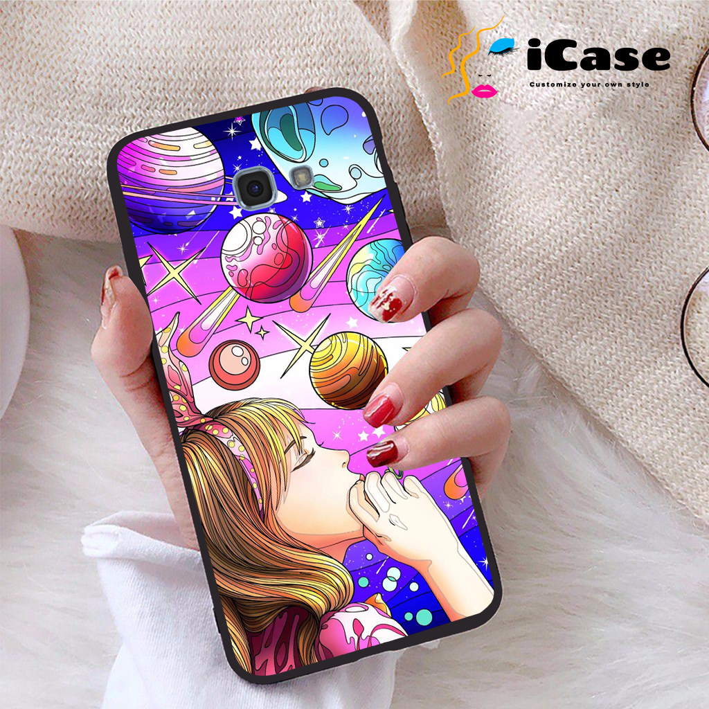 Ốp lưng samsung galaxy a7 2017 viền dẻo tpu bst purple
