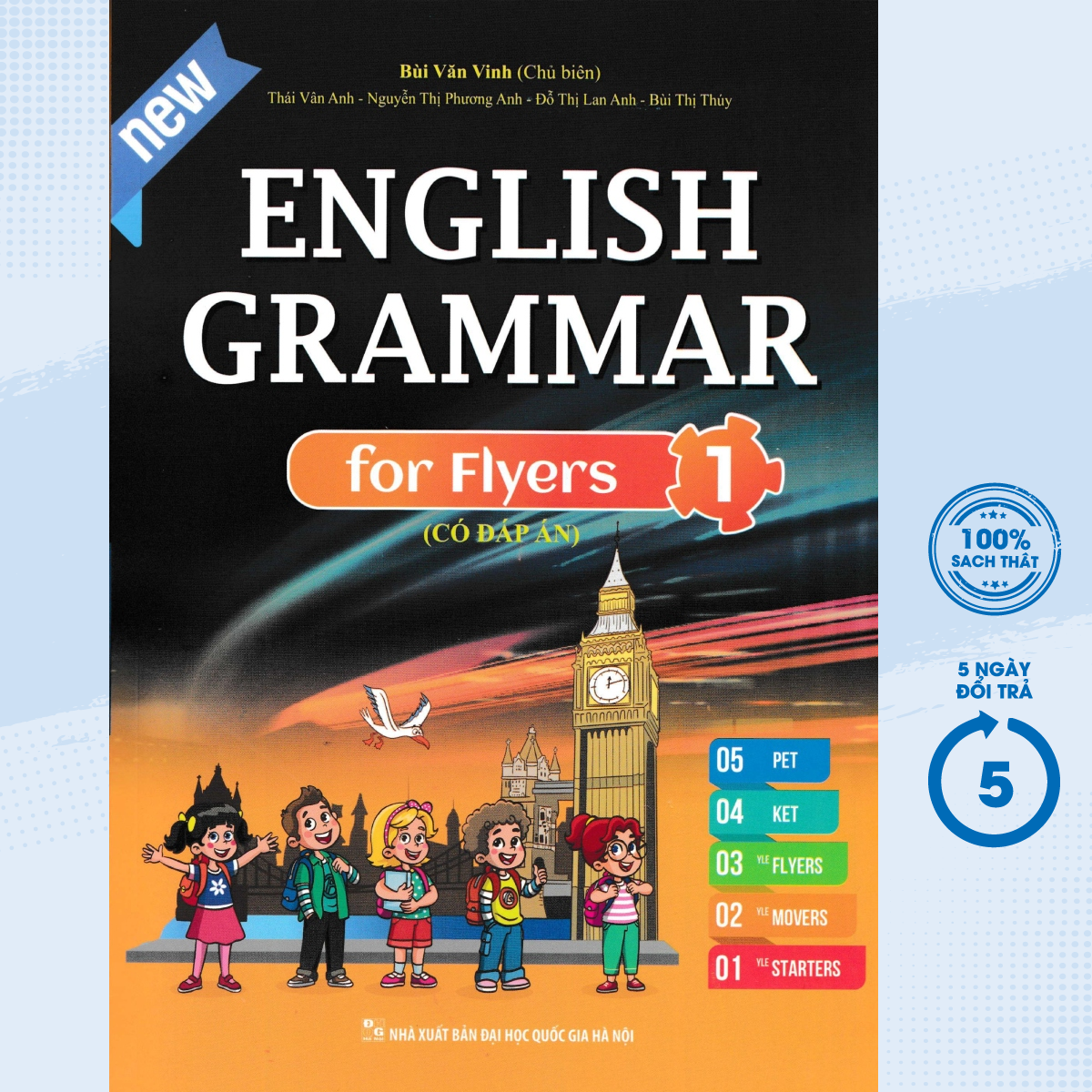 Sách - English Grammar For Flyers 1 Có Đáp Án - MT - Newshop