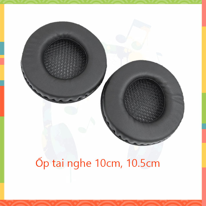 Đệm mút tai nghe 10cm_tròn, mỏng