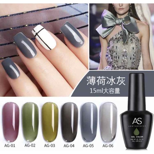 Sơn gel as thạch anh mã ag 15ml chuẩn loại 1