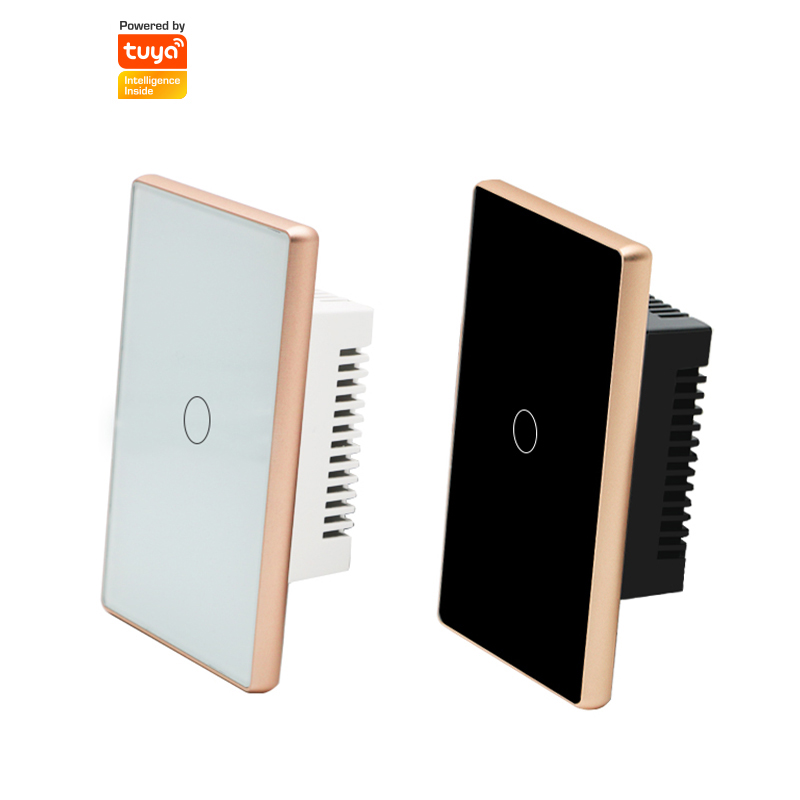 Công tắc cảm ứng thông minh wifi + Bluetooth Tuya có viền New