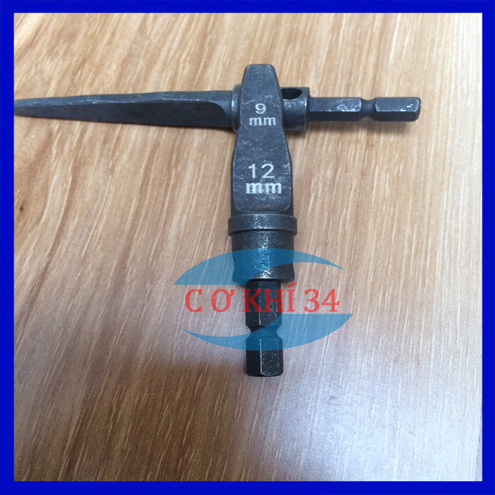 Bộ 5 Loe Ống Đồng, Bộ Lã Ống Đồng Bằng Khoan Chuôi Lục Giác