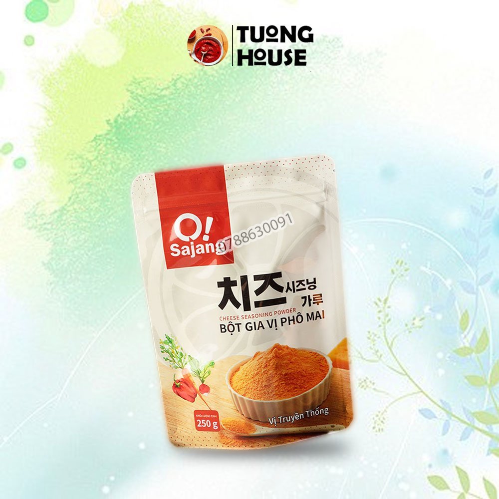 Bột phô mai hàn quốc o'sajang 250g
