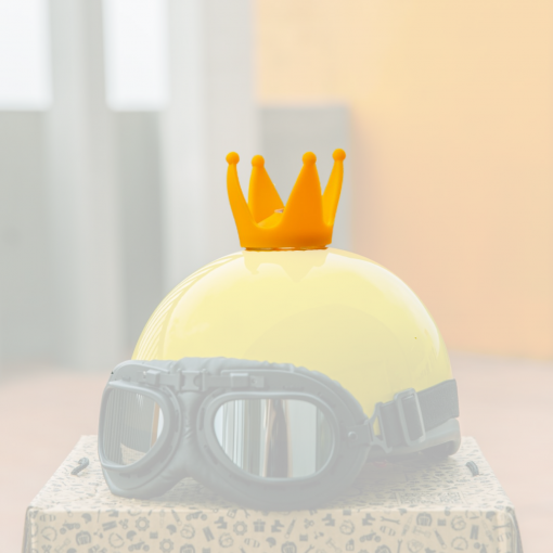 Phụ Kiện Vương Miện – Gắn Mũ Bảo Hiểm (Nhiều Màu)