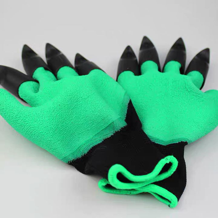 Găng Tay Làm Vườn Đa Năng Tiện Dụng thay dụng cụ đào đất thoáng khí dọn dẹp đất trồng cây