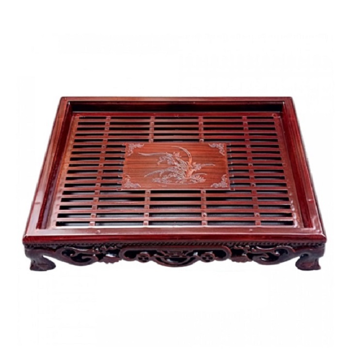 [HCM][ĐẲNG CẤP] Khay trà giả gỗ chữ nhật sang trọng kiểu dáng mới cho mọi nhà