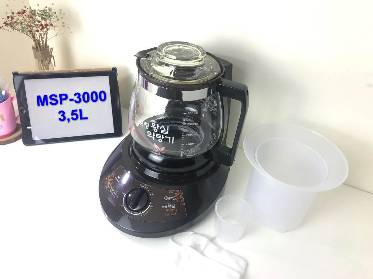 Ấm sắc thuốc tự động hàn quốc morning- sense msp-3000