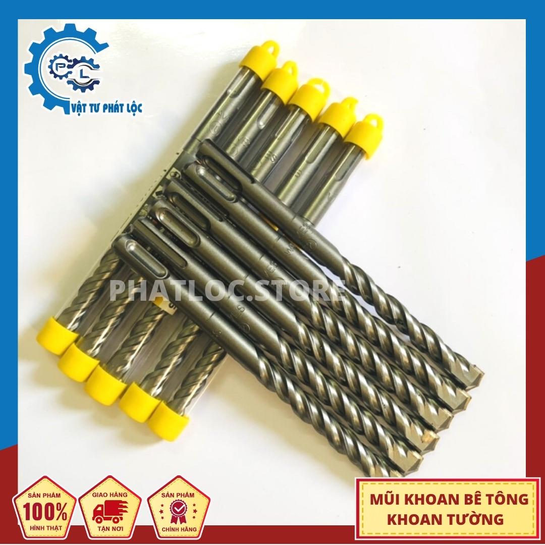 Mũi khoan bê tông Wave khoan tường chuôi gài và trơn