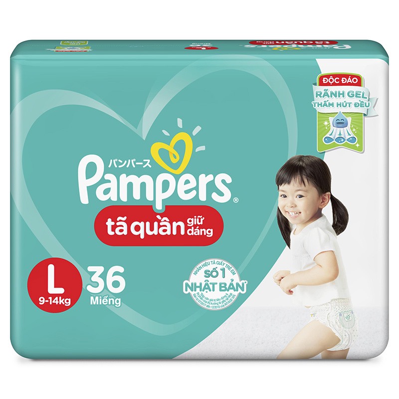 Pampers tã quần giữ dáng l36