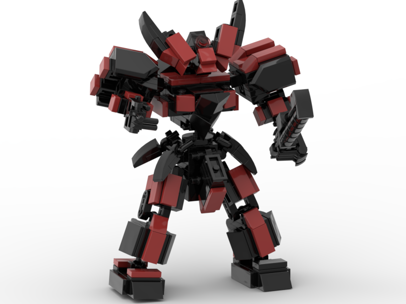 Đồ chơi lắp ráp Lego Moc Mech Demon