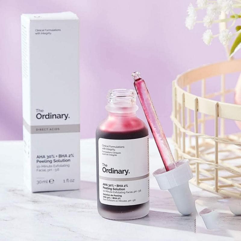 Serum Peel da AHA 30%+BHA 2% The Ordinary Tinh chất tẩy da chết không bong tróc 30ml