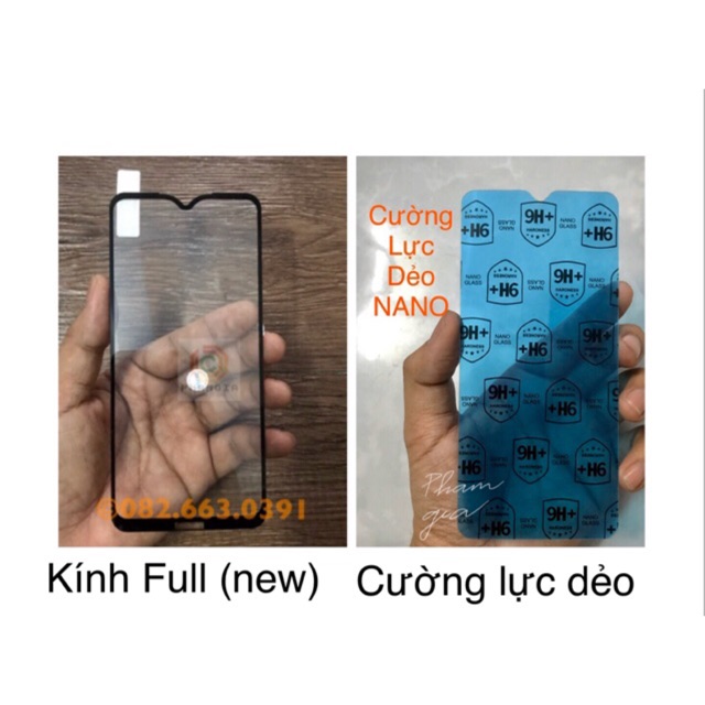 Kính cường lực Nokia 7.2 Full màn hình/ Kính nano dẻo