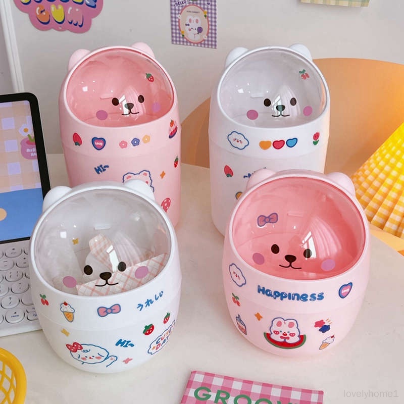 Thùng rác để bàn mini hình thú